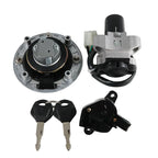 Set of 2 Ignition Key Switch Fuel Tank Caps for Suzuki RF400/RF600 (1993–1997)