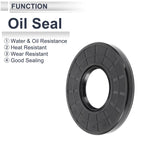 Set of 5 Oil Seal Rotary Shaft Seal Nitrile Rubber 45x100x10mm