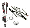 Roll Design Long Travel Arms + Elka Stage 5 Shocks for Yamaha Raptor 700 (2006–2023)