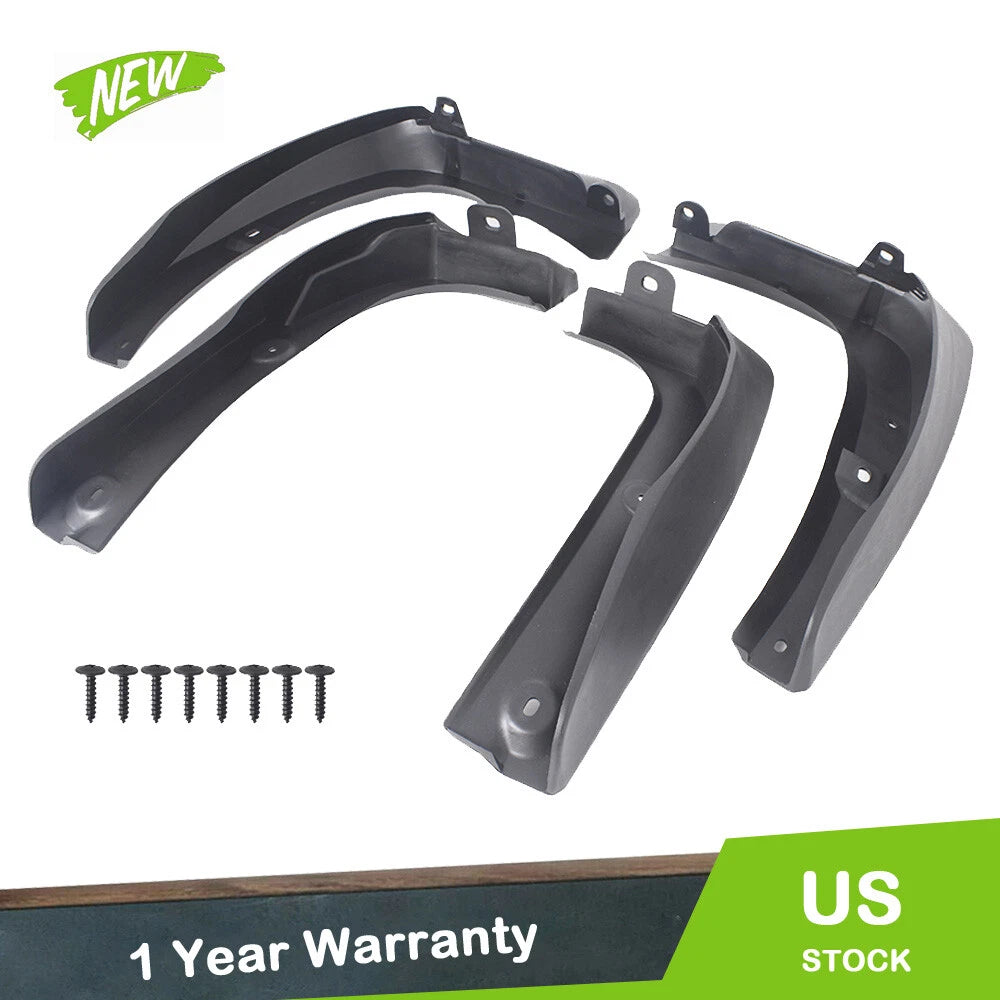 Set of 4 Mud Flaps for Toyota Highlander (2014–2019)