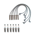 Denso 7mm Wire Set & 6 Iridium TT Spark Plugs Kit for Buick Pontiac V6