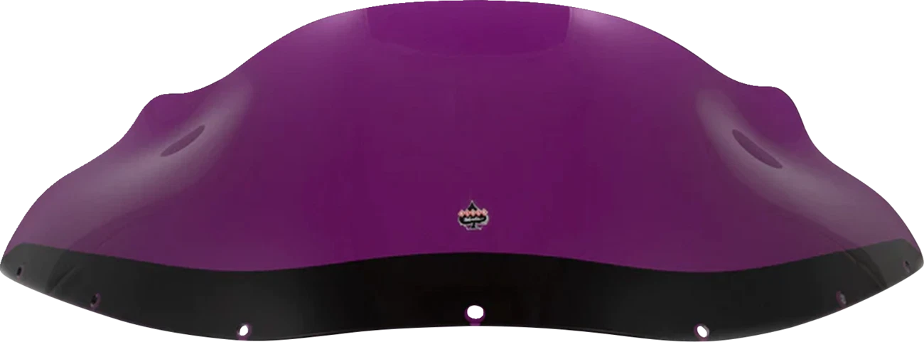 Klock Werks 9" Kolor Flare Windshield for FXRP (KWW-02-0617) - Purple