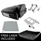 Chopped Trunk Backrest Mount Docking Plate for Harley Touring (2014–2026)