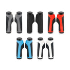Rubber Bike Grips for Mountain Bicycle MTB (Ergonomic, Lock On)