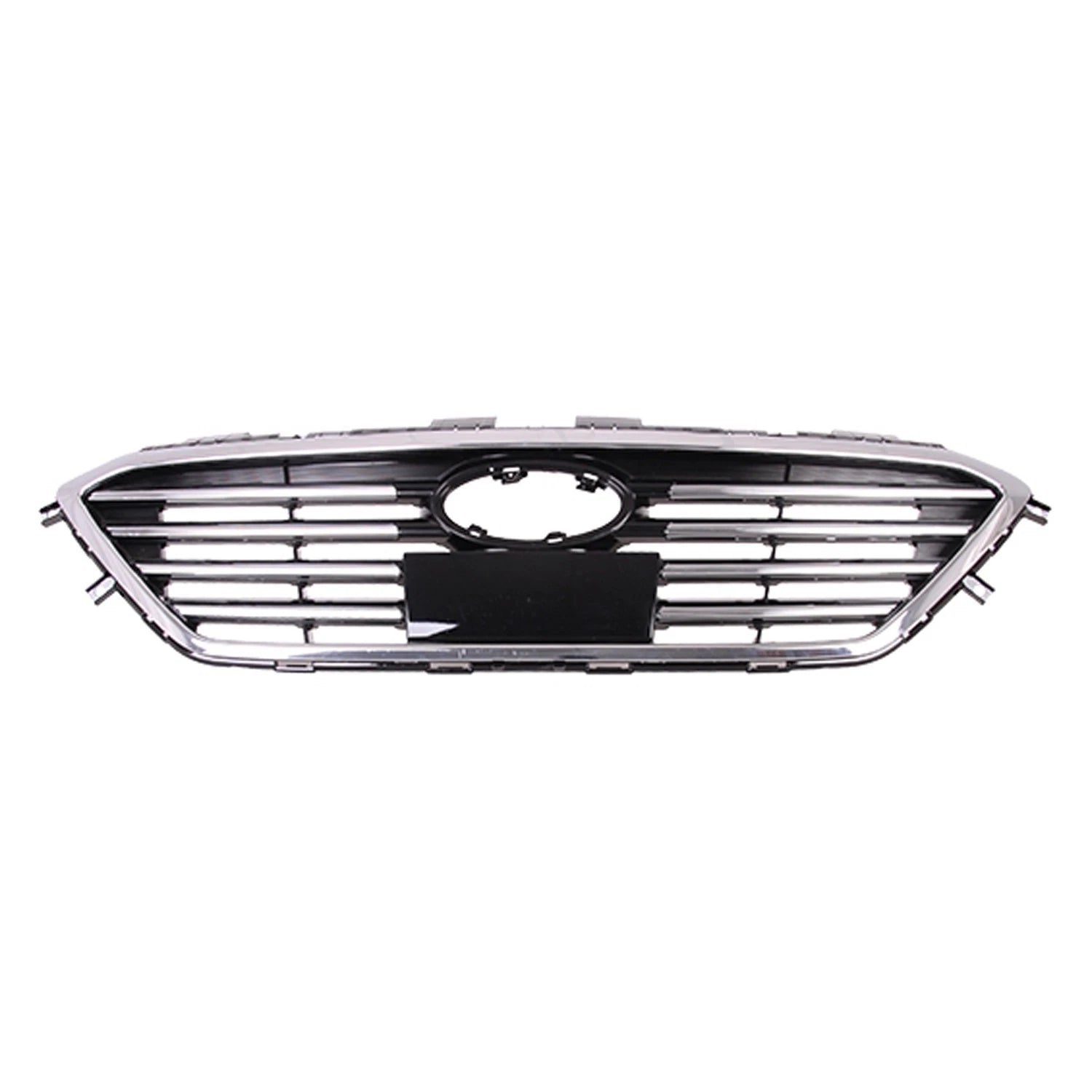 Replacement Chrome Polypropylene Front Grille For 2015-2017 Hyundai Sonata