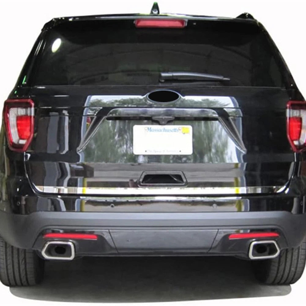 Rear Deck Trim Stainless Steel for Ford Explorer 2016–2019