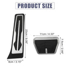 Accelerator & Brake Pedal Cover Set for BMW X3 X4