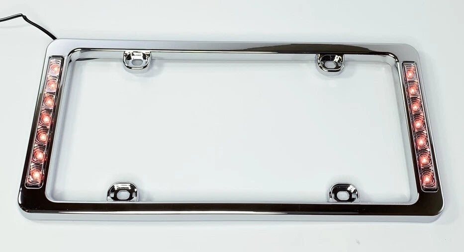 License Plate Frame with LED 3rd Brake Light for Honda Civic (2006–2011)