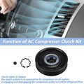 AC Compressor Clutch Kit 6 Groove for Toyota Camry RAV4 Sienna 