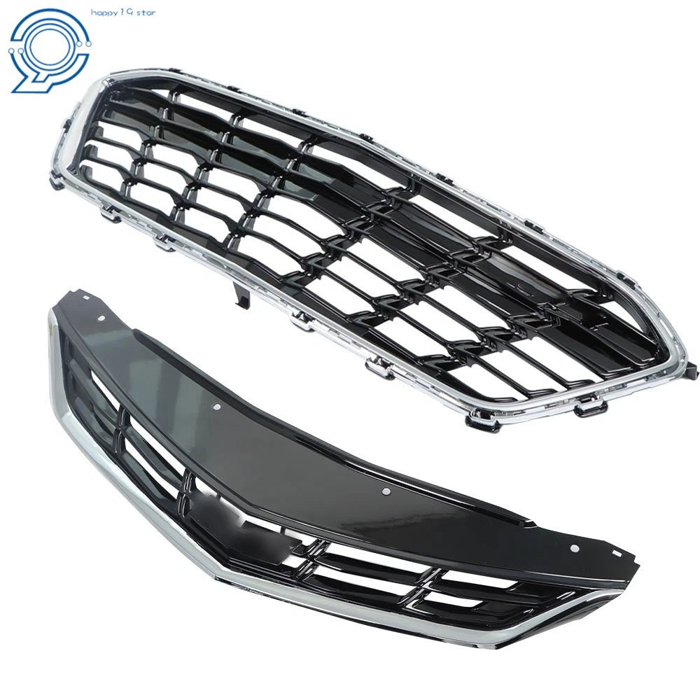 Front Bumper Grille for Chevy Cruze (2016-2019) Black
