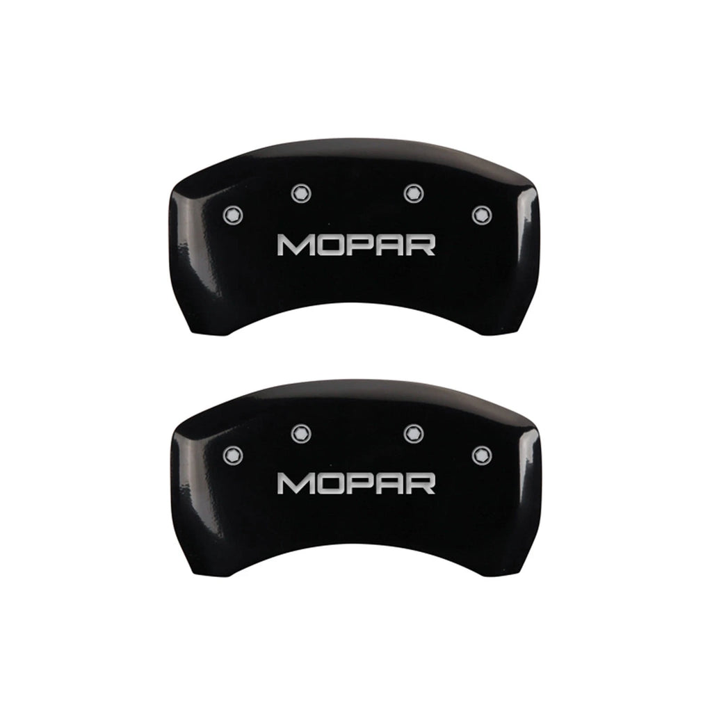 Set of 4 Gloss Black Caliper Covers for 2015-2017 Jeep Renegade 2.4L