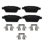 Rear Ceramic Brake Pads Kit for Mercury Milan (2006–2011) Mazda 6 (2006–2013) D1161