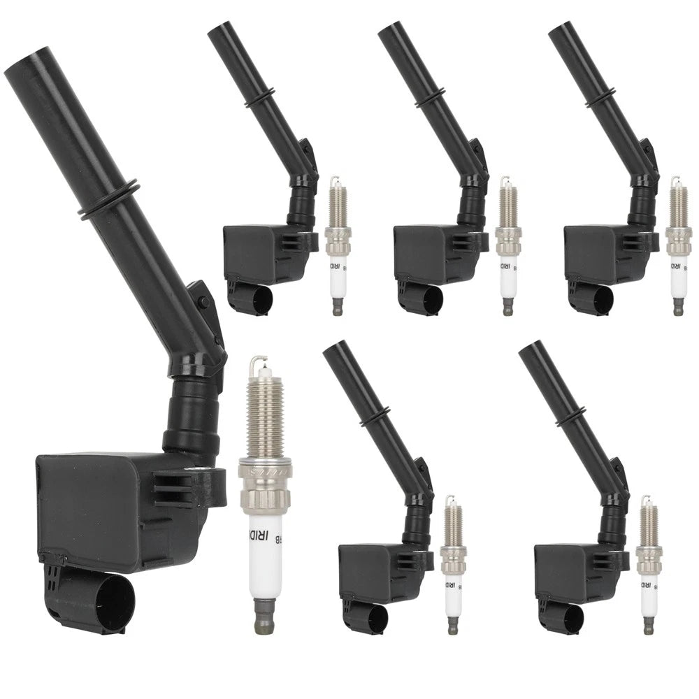 Set of 6 Ignition Coils for Mercedes-Benz GLK350 ML350 SLK350 (2008–2015)