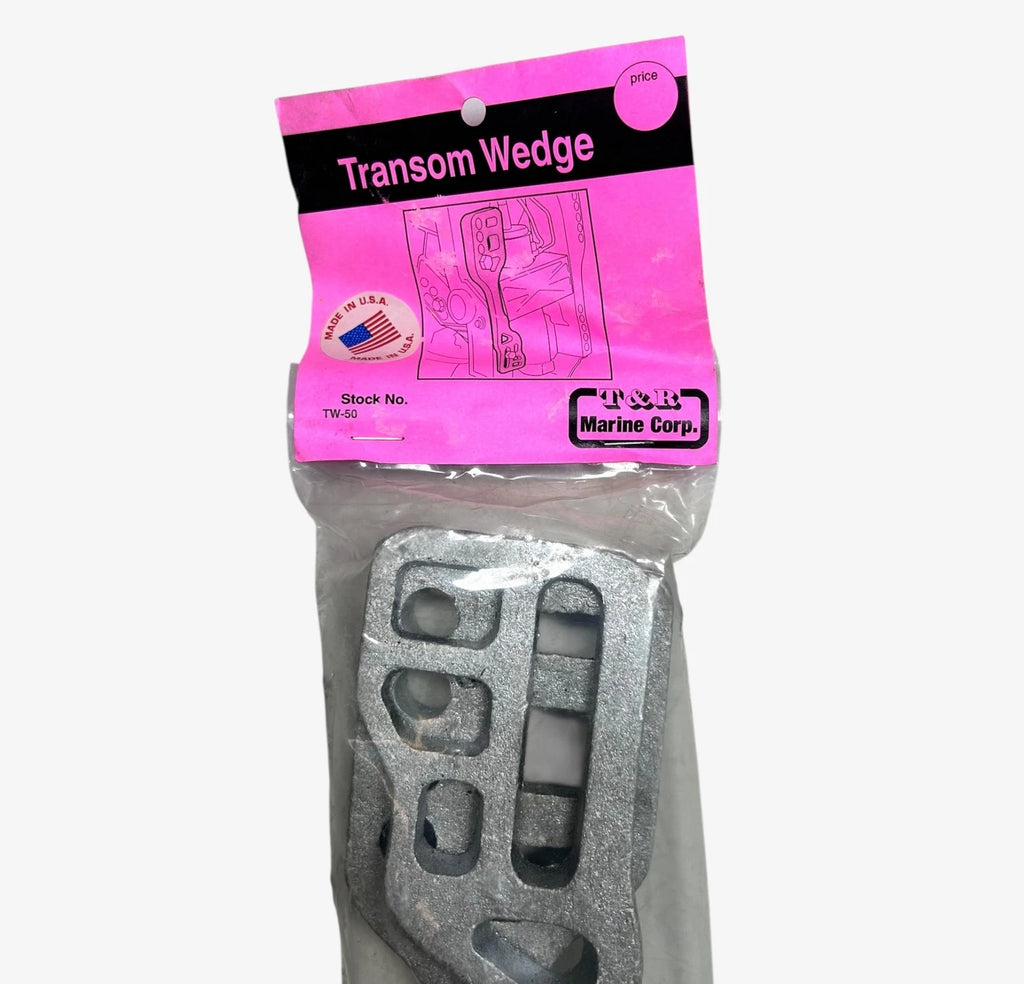 Transom Wedges for T & R Marine Corp TW-50 (Cast Aluminum)