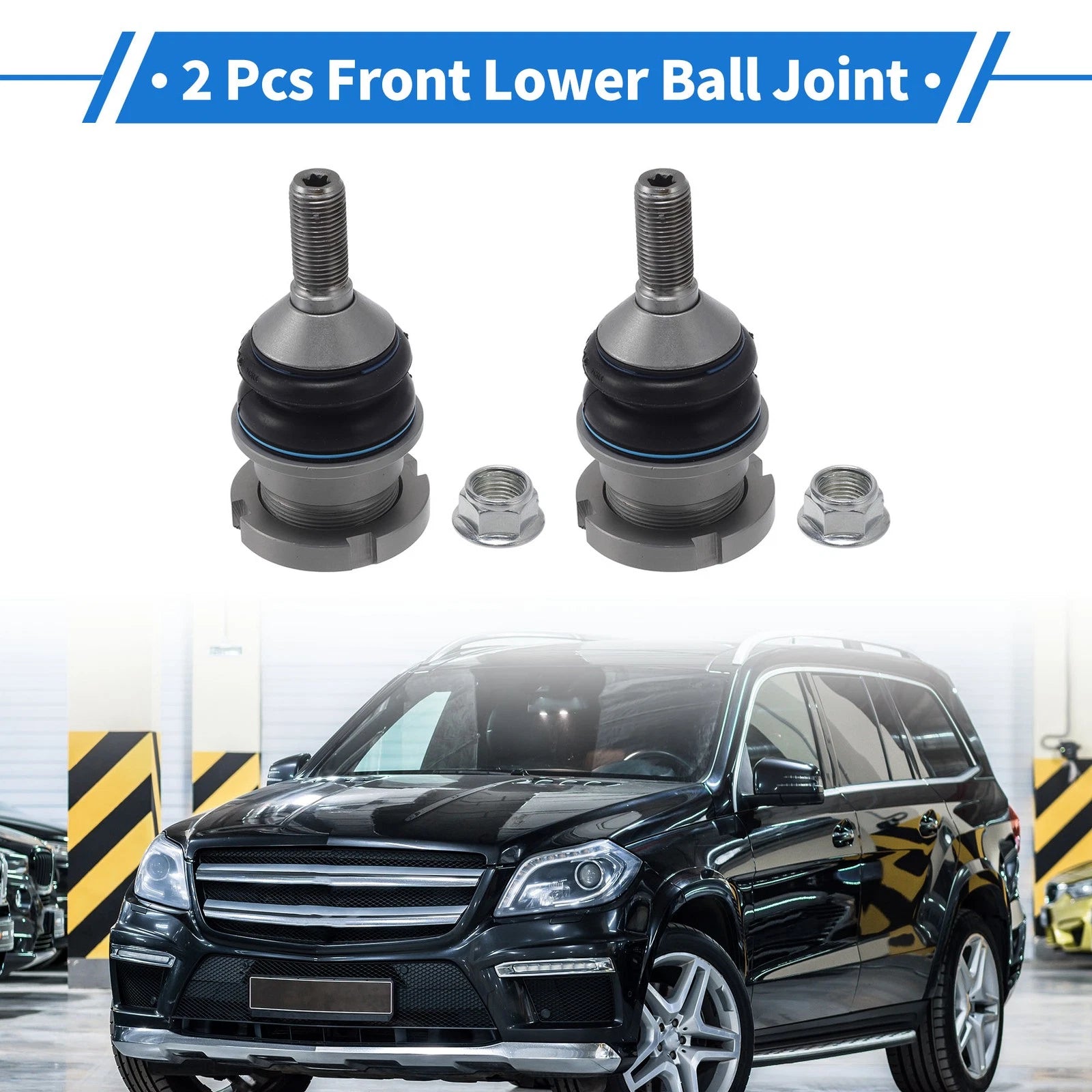 2X Front Lower Ball Joints for Mercedes-Benz GL-Class (2005–2012) No. 1643520127