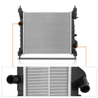 Aluminum Core Cooling Radiator for Chevy Spark 1.2L MT (2013–2015) DPI-13343