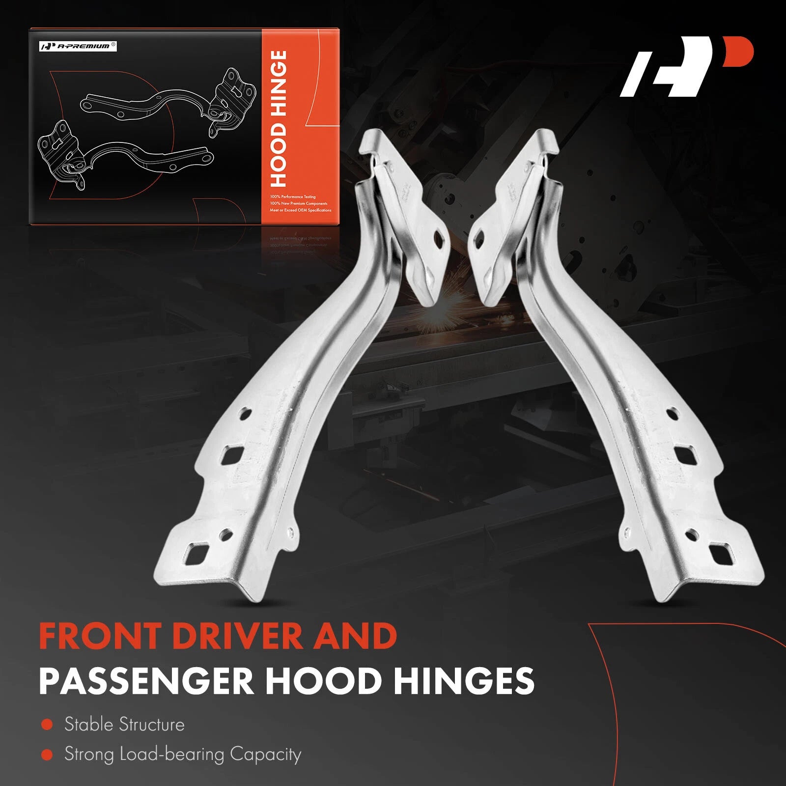 2X Hood Hinge for Ford Bronco Sport (2021–2023)
