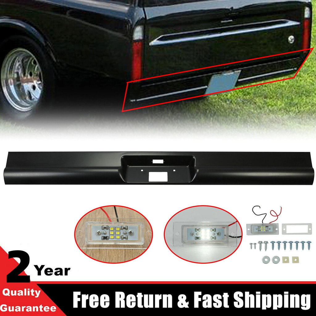Rear Roll Pan with License Plate Lamps for Chevrolet C10 Truck (1967–1972)