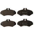 Set of 4 Hella Pagid Rear Disc Brake Pads for Mercedes-Benz G550, G500 (2000–2023)