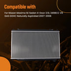 Coolant Radiator for Nissan Maxima SE 3.5L DOHC (2007–2008)
