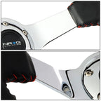 NRG 35cm Deep Dish Steering Wheel with Horn Button for Universal Fit (N/A)