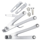 Rider Driver & Passenger Footrests Footpegs for Honda CBR600RR (2007-2025)