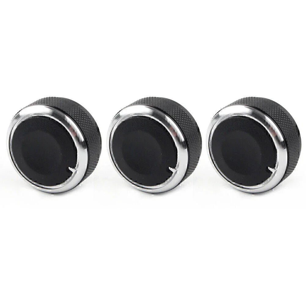 3 x A/C Control Switch Knob Covers for Mazda 3 M3 (2004-2009)