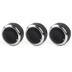 3 x A/C Control Switch Knob Covers for Mazda 3 M3 (2004-2009)