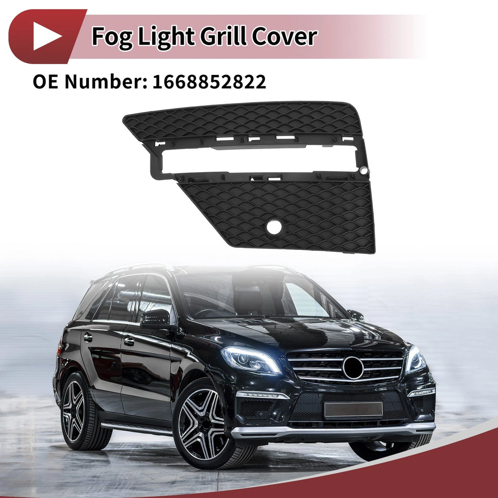 1 Pc Fog Light Grill for Mercedes-Benz ML350 (2012–2015) No. 1668852822