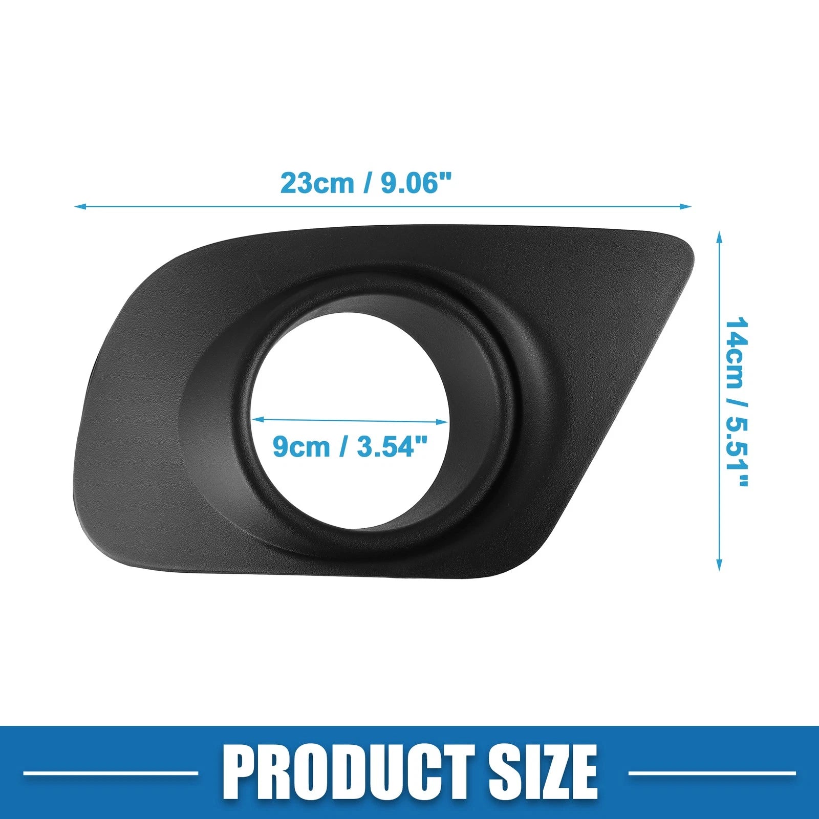 2X Front Left Right Fog Light Grille Cover for Dodge Journey (2011–2019)