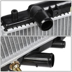 Full Aluminum Core Replacement Radiator for KIA Spectra 2000–2004 DPI-2441