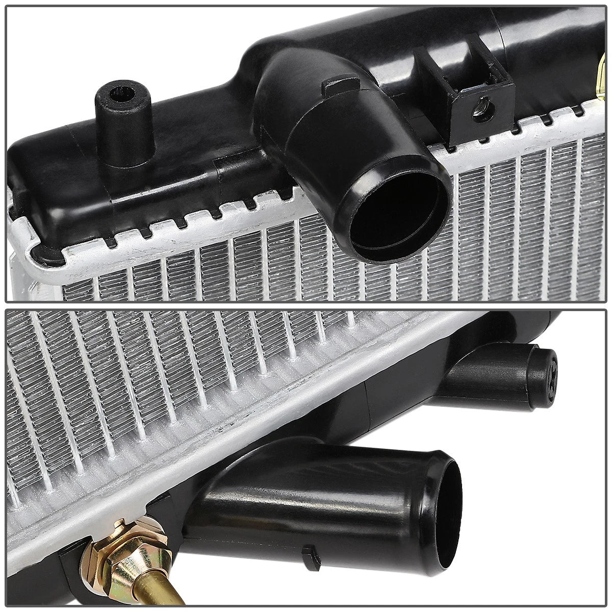 Full Aluminum Core Replacement Radiator for KIA Spectra 2000–2004 DPI-2441