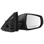 Passenger Side Mirror for Chevy Malibu L LS (2016–2021) - Textured Black