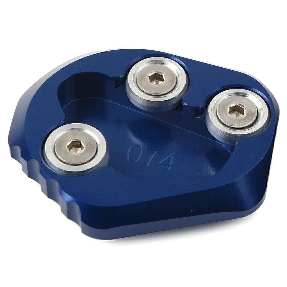 Blue Kickstand Side Stand Plate Extension Pad for YAMAHA YZF-R6 (2017-2018)