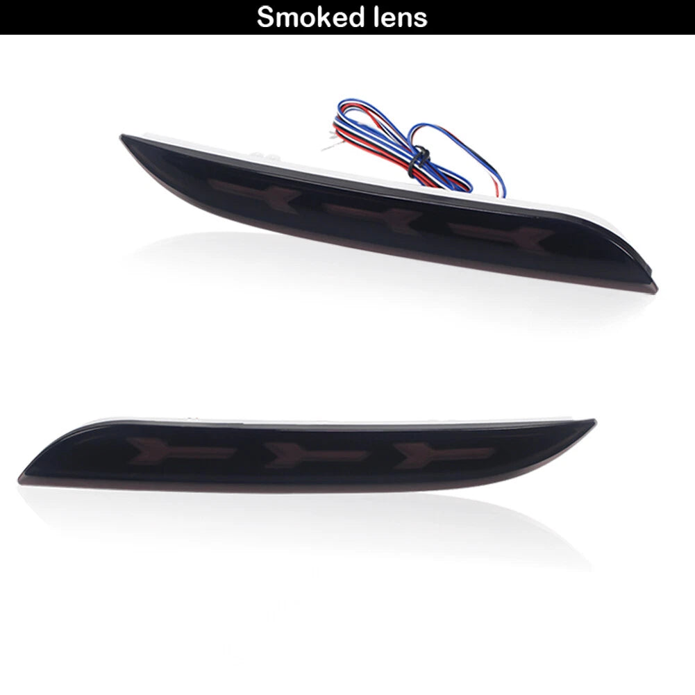 Smoked LED Tail Lights for Ford Mustang (2015–2017)