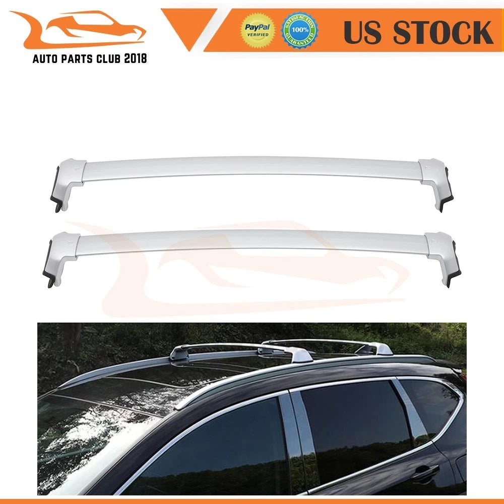 2X Roof Rack Cross Bar Luggage Carrier Aluminum for Honda CR-V (2017–2021)