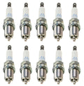 NGK Laser Platinum Spark Plug Set of 10 (Gap 0.036) for