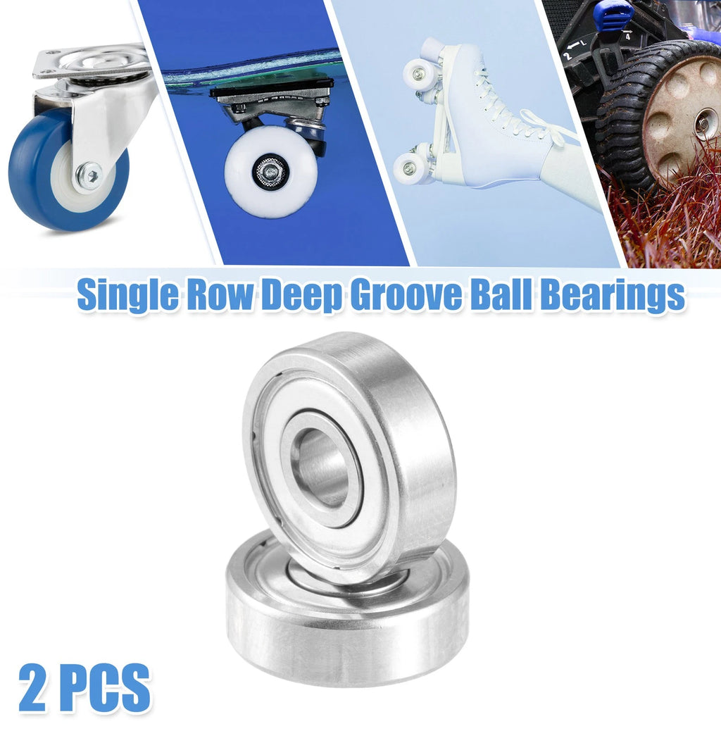 2pcs 625ZZ Double Metal Shield Ball Bearings for Various Models 