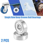 2pcs 625ZZ Double Metal Shield Ball Bearings for Various Models 