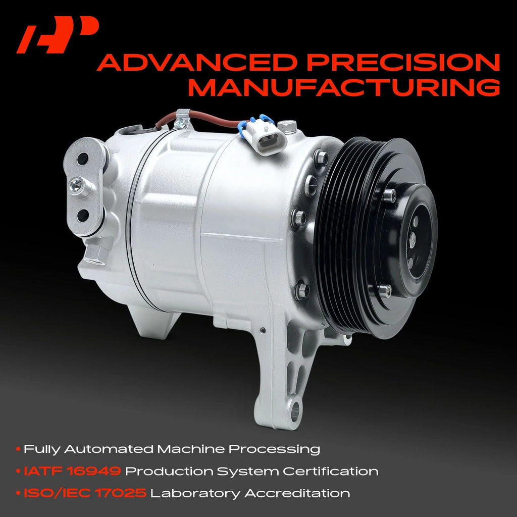 A/C Compressor with Clutch for Buick LaCrosse Cadillac SRX (2010-2011)