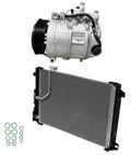 A C Compressor Kit With Condenser for Mercedes CLS500 4.7L V8 (2013–2013)