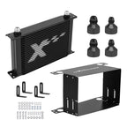 25 Row Universal Oil Cooler AN10 Kit for Cars (Universal Fit)