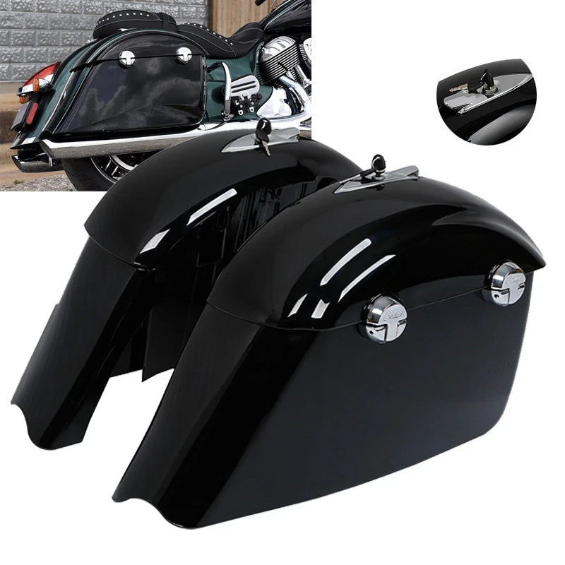 Saddlebags Electronic Latch Protector Rails for Indian Springfield (2016–2024)