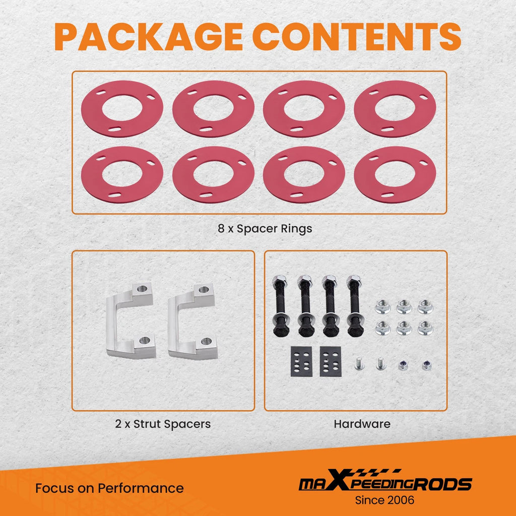 Front Level Lift Kit 1.5"-2.5" Spacers for Chevrolet Silverado 1500 Tahoe Yukon (2014–2023)