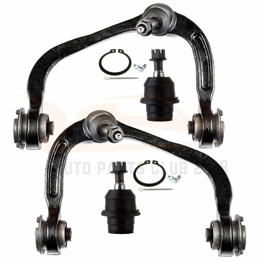 Set of 4 Front Control Arms Ball Joints for Ford Expedition (2007–2014)