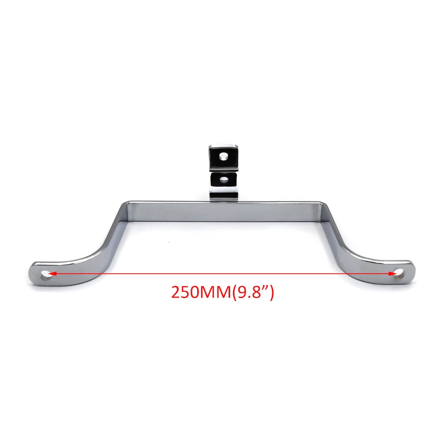 Chrome Saddlebag-to-Fender Support Bracket for Harley Touring FLTR (1984–2008)