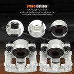 Brake Calipers w/ Bracket Pair for Jeep Grand Cherokee (1993–1998) & Jeep TJ (1997–2006)