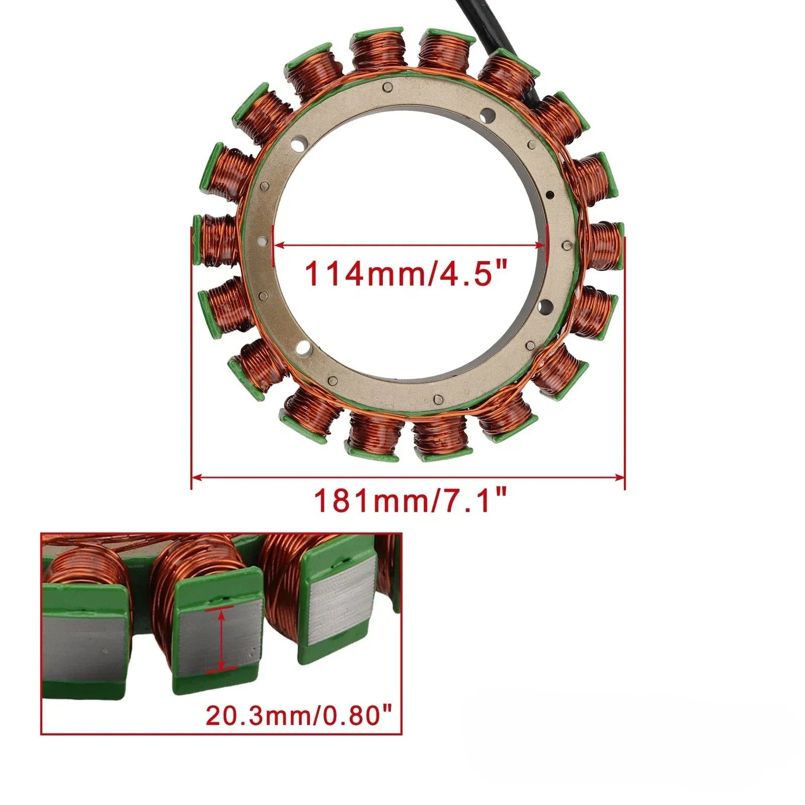 Stator Base Assembly for Yamaha Outboard F250 (2006–2024)