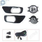 Set of 2 Clear Bumper Fog Lights for Toyota Camry (2007–2009)