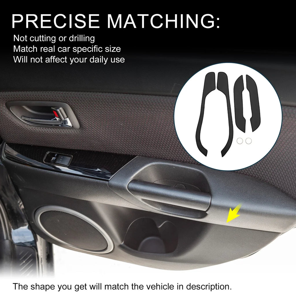 Leather Anti Kick Pad Sticker for BMW Z4 (2017-2024)